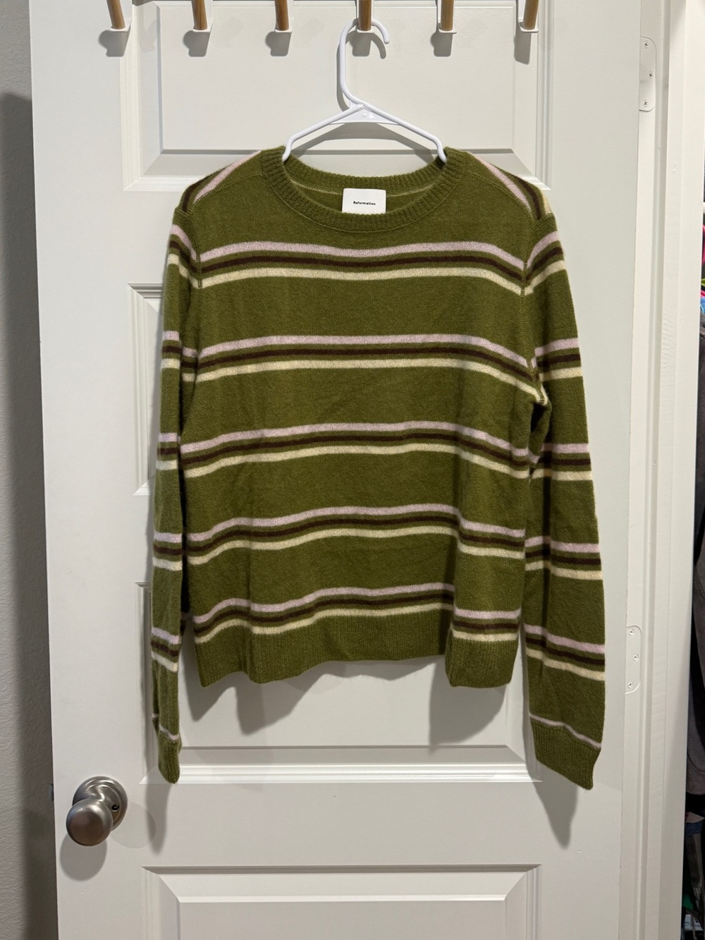 Reformation Boyfriend Cashmere Sweater